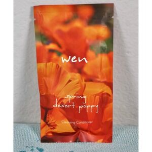 Wen SPRING DESERT POPPY Cleansing Conditioner Hair Care Treatment 2 fl oz Travel